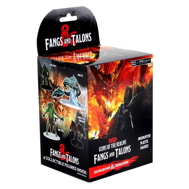 Miniaturas WizKids, iconos de D&D de The Realms Fangs & Talons
