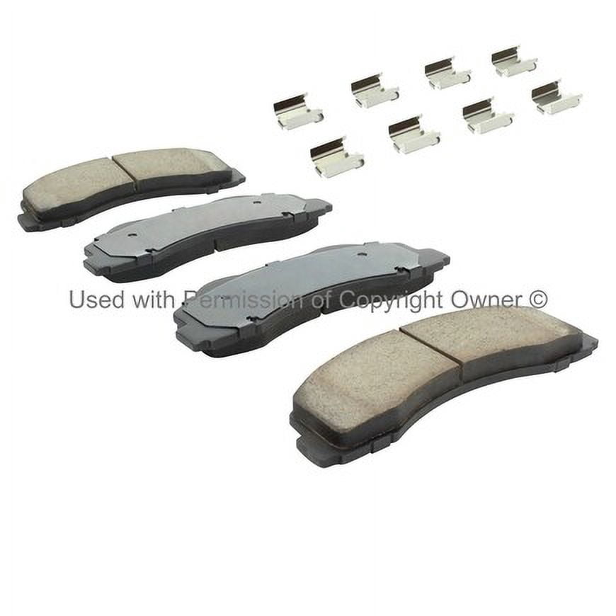 Mpa Electrical 1003-1414C Quality Built Disc Brake Pad Set Black Series,