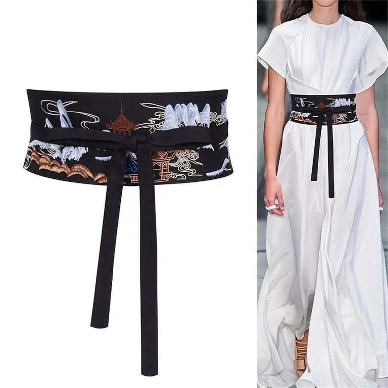 Vintage Asian Inspired waist belt YS0911 Vintage Girdle Belt Chinese Elegant Tie Belt For Wrap  main image 4