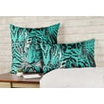 thumbnail image 2 of VargottamSquare Pillow Cover - Decorative Pillow Covers24x24 Inches,PrintedTeal BlueThemePillowcase, DecorativeSquareCushionCovers, 2 of 4
