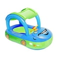 thumbnail image 2 of Flotador De Piscina Para Bebé Con Toldo, Bote De Natación Para Coche, Para Playa, Viajes, Fiestas Temáticas, Color Verde, 2 of 8