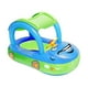 thumbnail image 1 of Juguete flotante para piscina,Flotador de piscina para bebés con dosel,suministros portátiles,Barco de baño con forma de coche,dibujos animados,cómodo verano,Flotador de piscina con Verde, 1 of 9