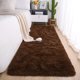 thumbnail image 1 of Alfombra Chicrug para dormitorio, suave y esponjosa, 60 x 180 cm, color marrón, 1 of 7