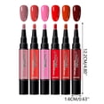 thumbnail image 2 of VAIFTILNO Nail Polish Pen Set 6 Colors, Water Based Nail Art Polish, Dry Nail Art Pens Air Dry Nail Paint No Lamp Needed, Control Brush Tip for Women (C), 2 of 7