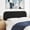 Black, variant on Furpopup Queen Size Headboard Only No-Assembly Upholstered Headboard, Queen Size Linen Fabric Modern Style Headboards Extra-Thick- Beige