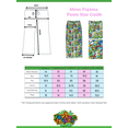 thumbnail image 6 of Super Mario Brothers Luigi Bowser Mens Button Fly Cotton Pajama Sleep Pants MF21595PT, 6 of 7