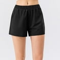 thumbnail image 2 of Womens High Waisted Workout Shorts Quick Dry Athletic Running Yoga Gym Shorts with Pockets No Liner Summer, 2 of 4