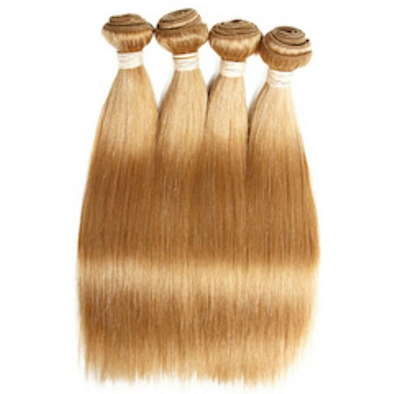 Brazilian Honey Blonde Straight Hair Extensions