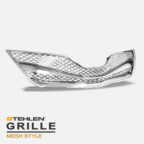 Stehlen 642167820178 Mesh Front Hood Bumper Grille - Chrome For 2010-2011 Toyota Camry