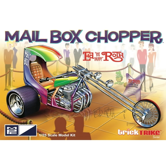 MPC 1/25 Ed Roth's Mail Box Clipper Trick Trike Series, MPC892