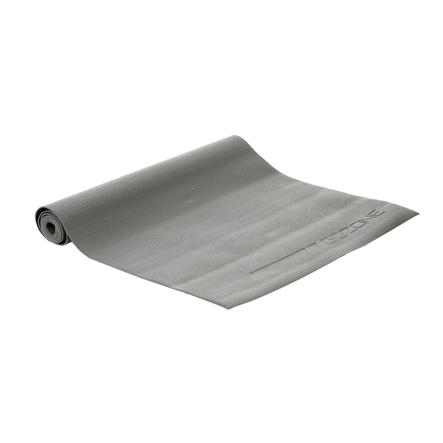 Tapis de yoga en PVC uni gris 3 mm Yoga Mat GRY