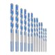 thumbnail image 1 of Juego de Brocas para mampostería 12 piezas YONGSHENG puntas helicoidales de carburo de 3 mm a 12 mm, 1 of 5