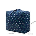thumbnail image 3 of Waterproof Moisture Proof Large Capacity Quilt Clothes Storage Bag with Handles Packing Tote for Comforters Blankets Bedding Closet Home, 3 of 6