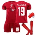 thumbnail image 1 of 2022 World Cup Qatar Home Shirt Soccer Jersey No. 11 Afif 10 Alhayods 19 Almoz-Almoz-L BmatwkZeng Bmatwe Jersey, 1 of 2