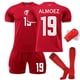 thumbnail image 1 of 2022 World Cup Qatar Home Shirt Soccer Jersey No. 11 Afif 10 Alhayods 19 Almoz-Almoz-L BmatwkZeng Bmatwe Jersey, 1 of 2