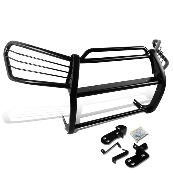 DNA Motoring For 01-05 Toyota Rav4 XA20 Black Coated Mild Steel Full Front End Bumper Brush Grille Guard