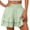 L, variant on Yanyanz Shorts for Women,Shorts for Women 2024 Summer High Waisted Ruffle Shorts Floral Pleated Hem Casual Pants Pants for Women Trendy Womens Shorts Clearance Multi-Color M