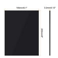 thumbnail image 2 of Uxcell UHMW Sheet Ultra High Molecular Weight Polyethylene Sheet Hard Plastic Sheet Board 6.1''x 8 '' x 0.12'' Black, 2 of 6