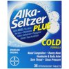 6 Pack Alka-Seltzer Plus Cold Formula Tablets Sparkling Original 36 Tablets Each