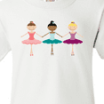 thumbnail image 4 of Inktastic Little Ballerina Trio Youth T-Shirt, 4 of 5