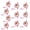 Pink, variant on AOOOWER 10Pcs Graduation Hat Gift Packaging Box 17x10cm Clear Plastic Party Treat Holder Container For Graduation Celebration