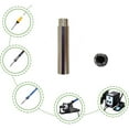 Xiaowjjj Soldering To Wood Tip Adapter Use for Threaded Tips Silver