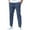 9a# Blue, variant on Men's Stretch High Multi Pockets Durable Pants Men Comfy Lightweight Drawsting Work Hiking Elastic Waist Stretch Comfy Work Dress Pants Black L