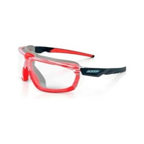 Jackson Safety JCK45200 Hyper Guard G-Series - Clear Lens - Black Frame - Gasketed - STA-CLEAR Anti-Fog Safety Glasses