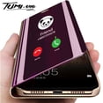 thumbnail image 2 of Funda de teléfono con espejo inteligente para Samsung Galaxy S10 S9 S8 Plus S10E A6 A8 A7 2018 Note 8 9 A10 A30 A40 A50 A60 A70 M10 M20 M30 Tan Jianjun unisex, 2 of 2