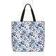 thumbnail image 1 of Fotbe Blue Paisley Bolsa Tote con Estampado para Mujer, Bolsos con Cremallera, Bolsa de Hombro Casual de Gran Capacidad con Bolsillos Internos, 1 of 7