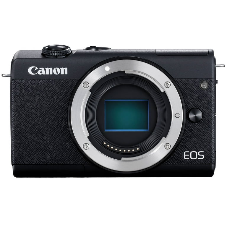 Canon EOS M200 DSLR - 24.1 MP, 4K, 3x zoom, EF-M 15-45mm Lens, Wi