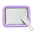 thumbnail image 5 of Ice Cream Roll Maker, Instant Rolled Ice Cream Machine with Sweet Spot Pan, Cold Plate for Homemade Rolled Ice Cream, Frozen Yogurt, Sorbet, Gelato & Slushies (Lavender), 5 of 7