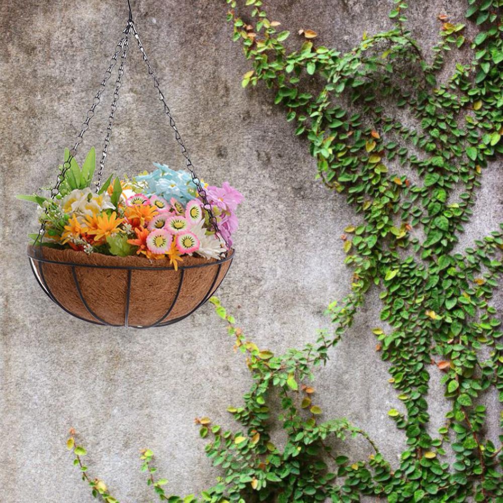 Hanging plant pot liners Idea