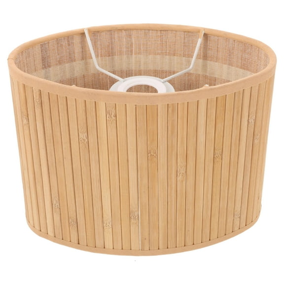 FRCOLOR FRCOLOR 1 Set Small Lamp Shades for Table Lamps with Woven Bamboo Drum Lamp Shade and Hanging Lamp Shade Suitable for Desktop Use