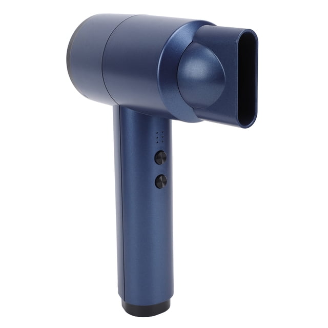 M Buder Secador de Pelo Inalámbrico Recargable 5000mAh Batería 6 Velocidades Secado Rápido Portátil Viaje Cuidado del Cabello Azul Oscuro Enchufe EU 23.8 cm / 9.3 inches