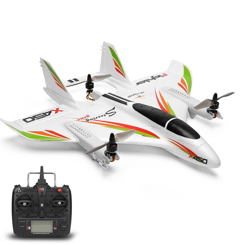WLtoys XK X450/X420 RC Glider 2.4G 6CH 3D6G RC Airplane Vertical Takeoff RTF Toy