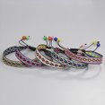thumbnail image 3 of keepw Cotton Exquisite Craft Non-Toxic Skin-Friendly Bohemia Bracelet For Women Wear-resistant Boho Style Type 5 1Set, 3 of 6