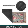 thumbnail image 7 of Bohemian Blue Ethnic Rug Kitchen Rugs and Mats Sets Of 2,Kitchen Decoration Rugs,Rubber Backing Non-Slip Floor Mat for Sink Washable Waterproof Laundry Room Runner Rugs, 7 of 7