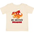 thumbnail image 3 of Inktastic Big Brother Cute Red and Orange Dragon Boys Baby T-Shirt, 3 of 5