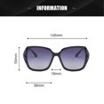 thumbnail image 2 of 2 gafas de sol para mujer, grandes, vintage, polarizadas, clásicas, de moda, para actividades al aire libre, 2 of 5