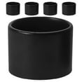 thumbnail image 5 of IBASETOY 5Pcs Black Metal Lamp Shade Adapter Rings Versatile E26 E27 Socket Base for Easy Lampshade Replacement, 5 of 8