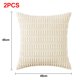 thumbnail image 2 of Funda de almohada lavable a máquina, 2 uds., pana, grano de trigo, sin núcleo, 2 of 5