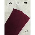 thumbnail image 7 of Women Backless One Piece Jumpsuits Sleeveless Scoop Neck Bodycon Romper Seamless Workout Yoga Wine Red M, 7 of 7