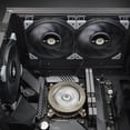 thumbnail image 3 of Thermaltake TOUGHFAN 14 Black PWM 500~2000rpm-controlled high Static Pressure 140mm Circular Radiator Fan with with Anti-Vibration Mounting System Cooling, (1 Fan Pack) CL-F118-PL14BL-A, 3 of 3
