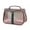 Coffee, variant on New Retro Vintage Vanity Bag, Clear Makeup Organizer with Handle, Large Capacity Water Resistant Cosmetic Toiletry Bag for Women, Travel Skincare Storage Case