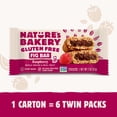 thumbnail image 2 of Nature's Bakery Gluten Free Raspberry Fig Bars in Twin pack Box, 2 oz Each, 2 of 10