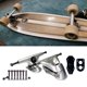 thumbnail image 4 of Aleación de aluminio monopatín camión piezas de repuesto para Longboard pulgadas con accesorios Sunnimix  Ejes de skate, 4 of 8