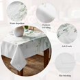 thumbnail image 5 of Eucalyptus Leaves Farmhouse Table Cloth Waterproof Tablecloths, Spring Botanical Tablecloth Dining Table Cover for Kitchen Party Tabletop Outdoor, Rectangle Tablecloth 60x102 Inch, 5 of 9