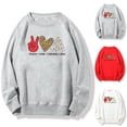 thumbnail image 5 of CEHVOM Christmas New Creative Casual Printing Round Neck Sweater, 5 of 5