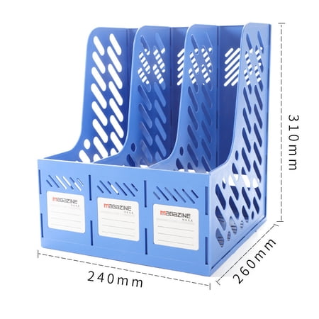 Sturdy Candy Colored File Organizer A4 Desktop File Folder Holder ...